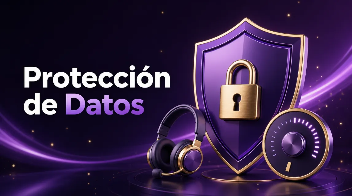 Protección de datos, soporte y límites de juego